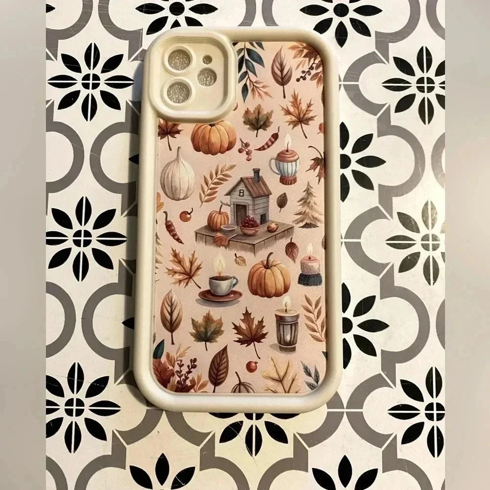 iPhone 11 Fall Themed Cell Phone Case